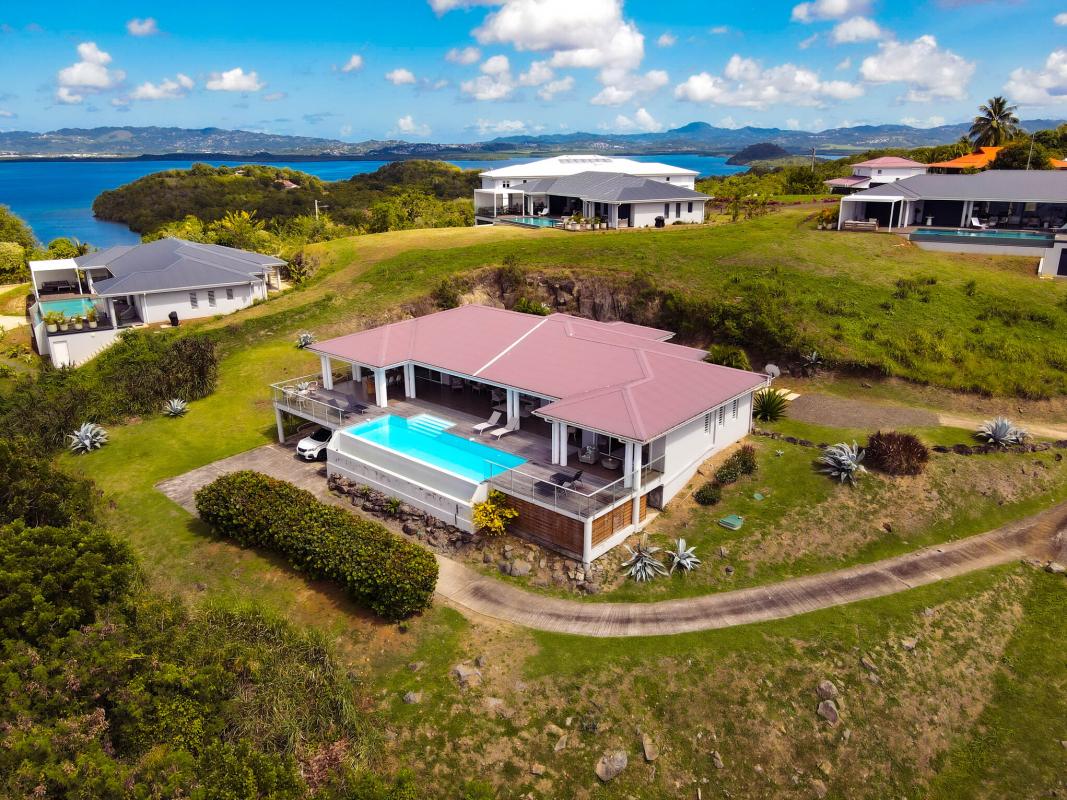 Location villa 8 personnes 4 chambres - drone 4 villas